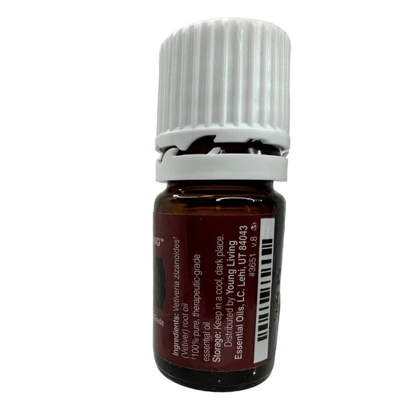 Young Living VETIVER Essential Oil 5ml 100% Pure Aromatherapy Therapy PREOWNED - Picture 2 of 4